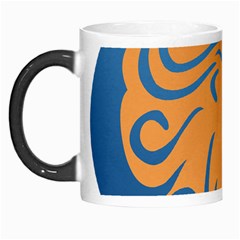 Lion Zodiac Sign Zodiac Moon Star Morph Mugs by Nexatart