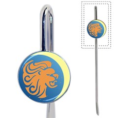 Lion Zodiac Sign Zodiac Moon Star Book Mark by Nexatart