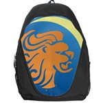 Lion Zodiac Sign Zodiac Moon Star Backpack Bag Front