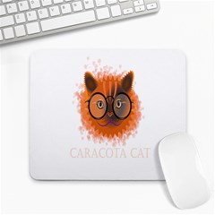 Cat Smart Design Pet Cute Animal Large Mousepads by Nexatart