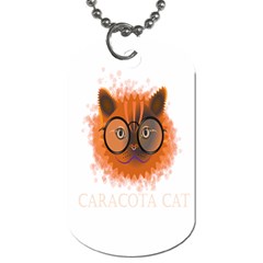 Cat Smart Design Pet Cute Animal Dog Tag (one Side) by Nexatart