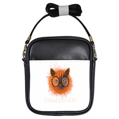 Cat Smart Design Pet Cute Animal Girls Sling Bags by Nexatart