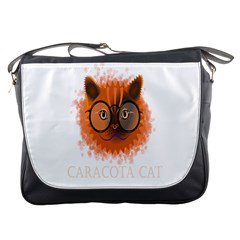 Cat Smart Design Pet Cute Animal Messenger Bags by Nexatart