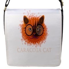 Cat Smart Design Pet Cute Animal Flap Messenger Bag (s) by Nexatart