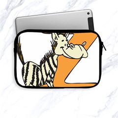 Zebra Animal Alphabet Z Wild Apple Ipad Mini Zipper Cases by Nexatart