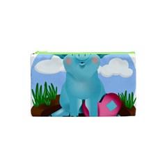 Pig Animal Love Cosmetic Bag (xs) by Nexatart