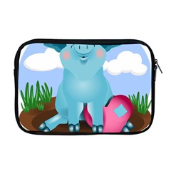 Pig Animal Love Apple Macbook Pro 17  Zipper Case by Nexatart