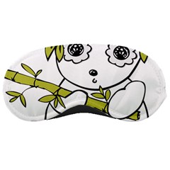 Panda China Chinese Furry Sleeping Masks