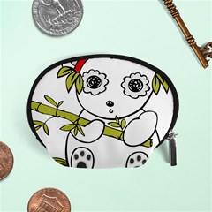 Panda China Chinese Furry Accessory Pouches (small)  by Nexatart