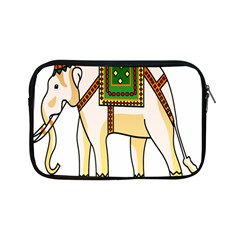 Elephant Indian Animal Design Apple Ipad Mini Zipper Cases by Nexatart