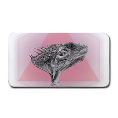 Lizard Hexagon Rosa Mandala Emblem Medium Bar Mats by Nexatart