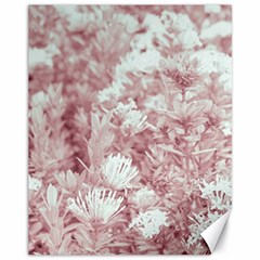 Pink Colored Flowers Canvas 11  X 14   by dflcprints