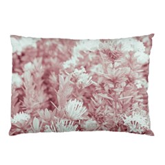 Pink Colored Flowers Pillow Case by dflcprints