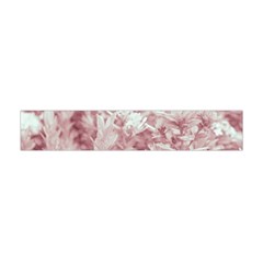 Pink Colored Flowers Flano Scarf (mini) by dflcprints