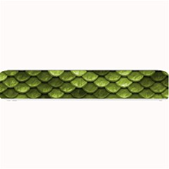 Green Mermaid Scales   Small Bar Mats by paulaoliveiradesign