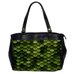 Green Mermaid Scales   Office Handbags by paulaoliveiradesign