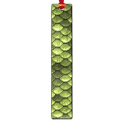 Green Mermaid Scales   Large Book Marks by paulaoliveiradesign