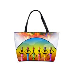 African American Women Shoulder Handbags