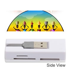 African American Women Memory Card Reader (Stick) 