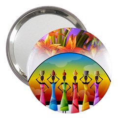 African American Women 3  Handbag Mirrors