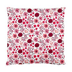 Red Floral Seamless Pattern Standard Cushion Case (one Side) by TastefulDesigns