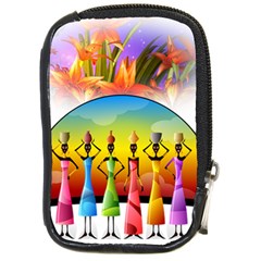 African American Women Compact Camera Cases