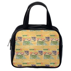 Hand Drawn Ethinc Pattern Background Classic Handbags (one Side) by TastefulDesigns