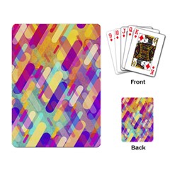 Colorful Abstract Background Playing Card