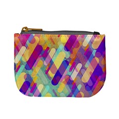 Colorful Abstract Background Mini Coin Purses