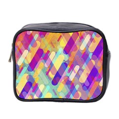 Colorful Abstract Background Mini Toiletries Bag 2-side by TastefulDesigns