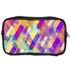 Colorful Abstract Background Toiletries Bags 2-side by TastefulDesigns