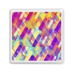 Colorful Abstract Background Memory Card Reader (square) 