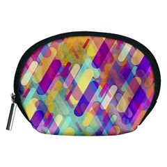 Colorful Abstract Background Accessory Pouches (medium) 