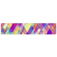 Colorful Abstract Background Flano Scarf (small)