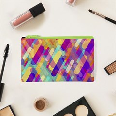 Colorful Abstract Background Cosmetic Bag (xs) by TastefulDesigns