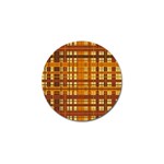 Plaid Pattern Golf Ball Marker (4 pack) Front