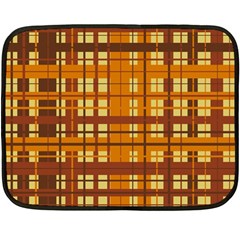 Plaid Pattern Fleece Blanket (mini) by linceazul