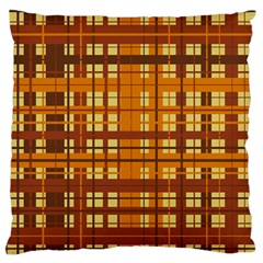 Plaid Pattern Standard Flano Cushion Case (one Side) by linceazul