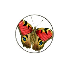 Butterfly Bright Vintage Drawing Hat Clip Ball Marker (4 Pack) by Nexatart