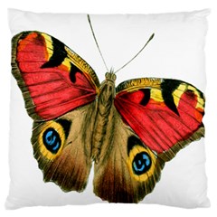 Butterfly Bright Vintage Drawing Standard Flano Cushion Case (two Sides) by Nexatart