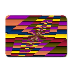 Autumn Check Small Doormat  by designworld65