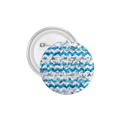 Baby Blue Chevron Grunge 1 75  Buttons by designworld65