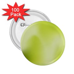 Green Soft Springtime Gradient 2 25  Buttons (100 Pack) 