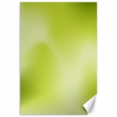 Green Soft Springtime Gradient Canvas 12  X 18   by designworld65