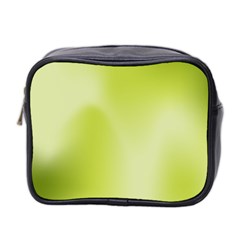 Green Soft Springtime Gradient Mini Toiletries Bag 2-side by designworld65