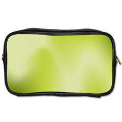 Green Soft Springtime Gradient Toiletries Bags 2-side