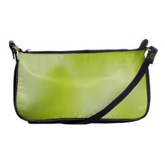 Green Soft Springtime Gradient Shoulder Clutch Bags