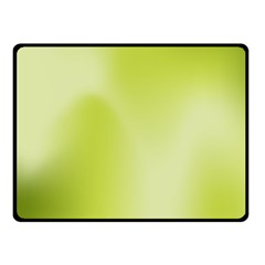 Green Soft Springtime Gradient Fleece Blanket (small)