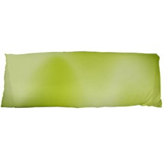 Green Soft Springtime Gradient Body Pillow Case Dakimakura (two Sides) by designworld65