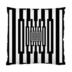 Black Stripes Endless Window Standard Cushion Case (one Side)